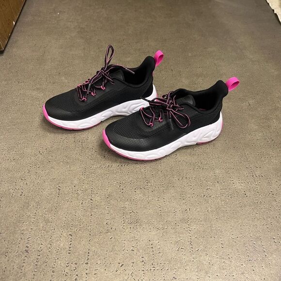 All in Motion Black and Pink Athletic Sneakers - Picture 2 of 5